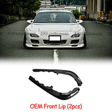 For Mazda 93-99 RX7 FD3S 2pcs OE-style Carbon Fiber Front Bumper Lip diffuser picture