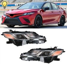 For 2018 19 20-22 Toyota Camry LE SE Pair Projector Headlight Headlamps Assembly picture