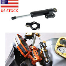 CNC Motorcycle Steering Damper Stabilizer Linear Reversed Safe Control Universal picture