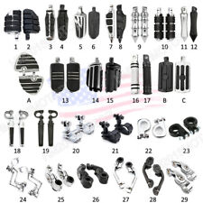 Motorcycle Highway Foot Pegs For Harley Touring Road King Street Glide picture