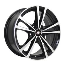 MST Saber 16X7 5x114.3 Offset 45 Glossy Black w/Machined Face (Quantity of 1) picture
