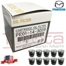 OEM Genuine Mazda Cartridge Oil Filter PE01-14-302B/302A Pack of 10 picture