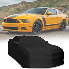 Indoor Stretch Car Cover Soft Fabric Anti-scratch Dust Proof For Ford Mustang picture