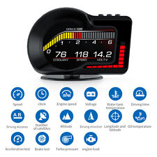 OBD2+GPS HUD Gauge Car Digital Head Up Display Speedometer Turbo RPM Alarm Temp picture