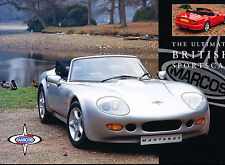 1999 2000 Marcos Mantaray Convertible 1-page Original Car Sales Brochure Card picture