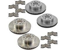 For 1965-1982 Chevrolet Corvette Brake Pad and Rotor Kit Front and Rear 63837HQ picture