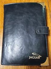 Jaguar Leather Manual and Receipt Holder ~ Snap Closure picture
