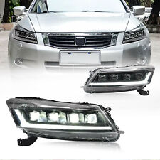 HCmotion For Honda Accord 2008 2009 2010 2011 2012 LED Headlights DRL Animation picture