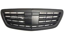 S-Class Matte Black Grille S550 S63 AMG 2014 2015 2016 2017 Flat Camera New picture