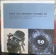 20117 Fiat 114 Spider Turns 50 Brochure/Folder picture