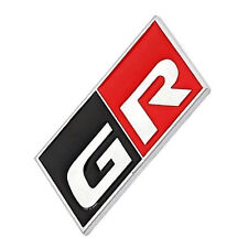 For Toyota GR Letter Trunk Rear Bumper Liftgate Emblem Badge Logo Sport Chrome picture