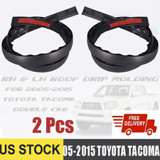 2PCS Roof Drip Molding For 2005-2015 Toyota Tacoma Double Cab 75551-04063 RH&LH picture