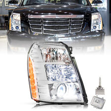 For 2007-2014 Cadillac Escalade Headlight w/Ballast&Bulbs HID Passeger Side RH picture