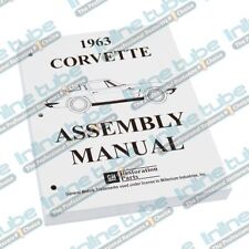 1963 Chevrolet Corvette  Factory Assembly Rebuild Instruction Manual Book picture