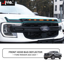 Bug Shield Hood Deflector Guard Bonnet Protector With Lights For RANGER 2023-24 picture