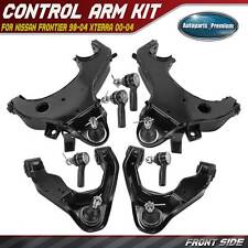 8x New Front Control Arm w/ Ball Joint & Tie Rod End for Nissan Xterra Frontier picture