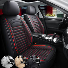 For Ford Mustang Car Seat Covers Leather Full Set Cushion Pad Mat -2 Front Seats picture