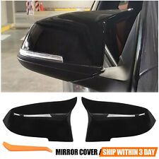 Pair Gloss Black Style Mirror Cover Caps For BMW 3/4 SERIES F20 F30 F34 F36 M2 picture