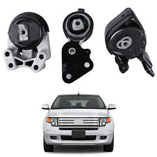 3PCS Complete Engine Motor Transmission Mount Set For Ford Edge Lincoln MKX 3.5L picture