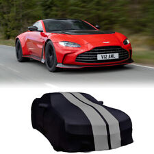 For Aston Martin DB5 V8 V12  Indoor Car Cover Satin Stretch Dustproof Black/Grey picture