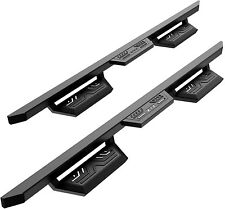 Running Boards For Ford F-150 Super Crew Cab 2015-2024 Side Step Bar BLK US picture