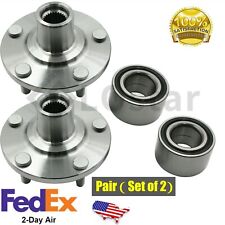 Pair(2) Front Wheel Hub & Bearing Assembly Fits 2004-2009 Toyota  Camry 2.4L picture