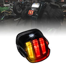 DOT LED Brake Tail Light for Harley Davidson w/ F1 Flashing Blinker Turn Signal picture
