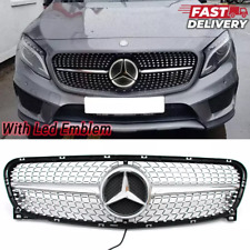 Front Grill Grille w/LED Star For Mercedes Benz GLA X156 2014-2017 GLA200 GLA250 picture