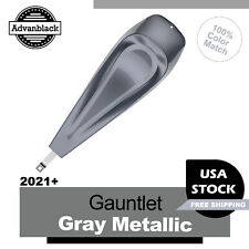 Advanblack Gauntlet Gray Metallic Tank Dash Console Fits Harley 2021+ picture
