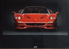 Ferrari F/50 Front Shot Very Rare Factory Produced Out of Print Car Poster WOW picture