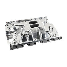 Polished Aluminum Dual Plane Intake Manifold For Ford FE 390 406 410 427 428 picture