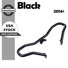 Black Chopped Engine Guard Fits for Harley Davidson Touring Models 2014+ picture