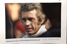 Steve McQueen In “Le Man’s”Racing Is Life Car Poster Own It Rare Shot.One Only picture