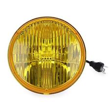 Holley LFRB115 Retrobright LED Headlight, Yellow, 7 Inch, Round picture