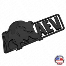 For Chevrolet Colorado AEV Bison Tailgate Nameplate Logo Decal Emblem ZR2 Black picture
