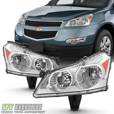 2009 2010 2011 2012 Chevy Traverse LS & LT Model Headlights Headlamps Left+Right picture
