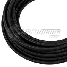 AN20 20AN Black Nylon Braided Stainless Steel Hose HIGH QUALITY 5FT Feet Section picture