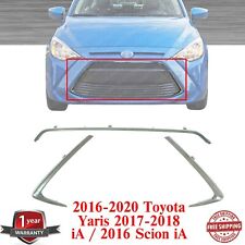 Bumper Grille Chrome Molding For 2016-2020 Toyota Yaris / iA / 2016 Scion iA picture