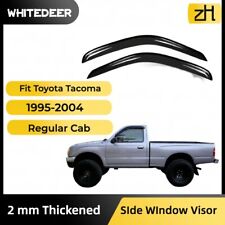 Fits for 95-04 Toyota Tacoma Regular Cab Window Visor Sun Rain Deflector Guard picture