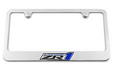Chevrolet Corvette ZR1 Chrome Plated License Plate Frame Made In USA picture