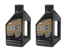 Quantity 2 of Maxima 23916 Castor 927 2-Stroke Racing Premix Oil - 16 oz. Bottle picture