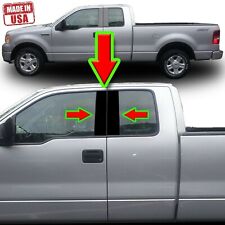 Black Pillar Trim for Ford F150 04-14 (EXTENDED/SUPERCAB) 4pc Set Door Trim picture