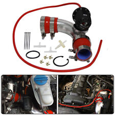 SQV Blow Off Valve BOV 4 Kit Turbo Pipe Kit For Hyundai Genesis Coupe 2.0T Red  picture