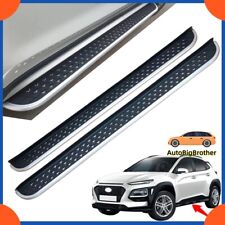 2Pcs Fixed Nerf Bar Side Steps Running Board Fits for 2018-2022 Hyundai Kona picture
