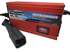 SUPERCHARGER YAHAMA G29 Golf Cart Battery Charger 48 volt 48v 3 Pin Plug picture