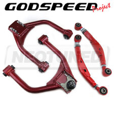 Godspeed Adjustable Front+Rear Upper Camber Arms Kit For Chrysler 300C RWD 05-23 picture