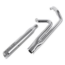 SHARKROAD Chrome 2 into 1 Exhaust Pipe 4