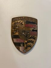 Porsche Crest Emblem 901.559.210.20    1963-1994 used and warn picture
