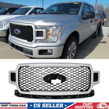 For Ford F-150 F150 2018-2020 Ingot Silver Front Radiator Grille Grill Assembly picture