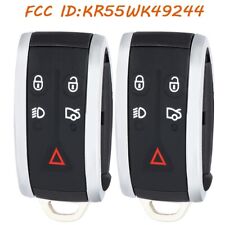 2 KR55WK49244 for Jaguar XF XFR XK XKR Smart Remote Key Fob 315MHz 5 Buttons picture